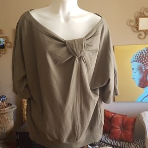 Marc by Marc Jacobs wool and cotton blend top